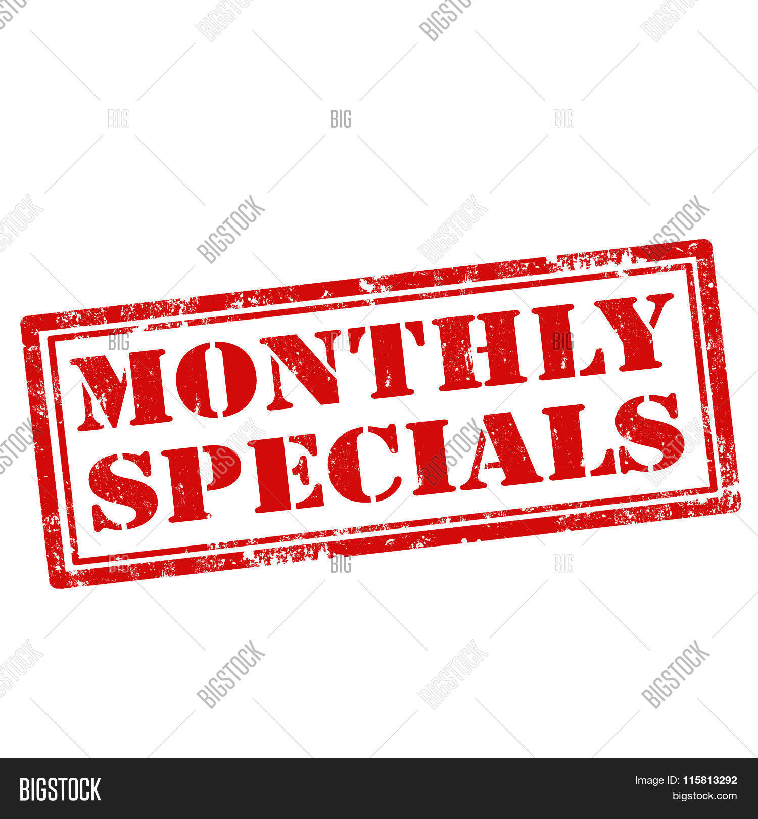 Monthly Specials- Vector & Photo (Free Trial) | Bigstock