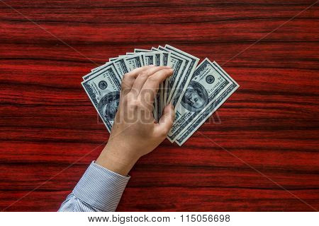 Grabbing Money