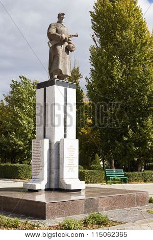 Common Grave Of Soldiers Of Division 308. Volgograd, Russia