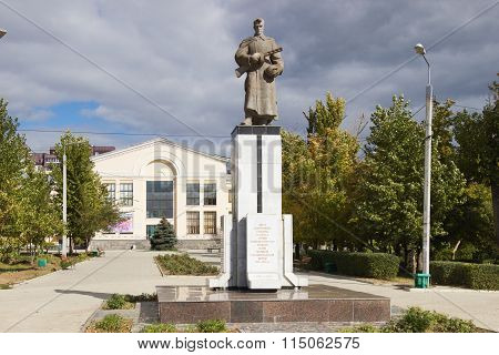 Common Grave Of Soldiers Of Division 308. Volgograd, Russia