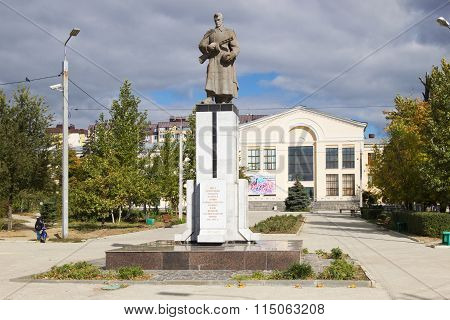 Common Grave Of Soldiers Of Division 308. Volgograd, Russia