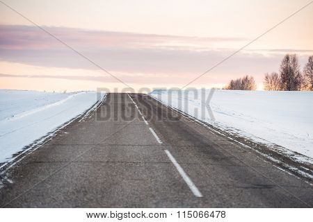 Winter road