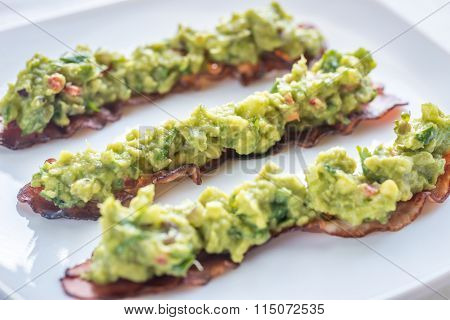 Bacon And Guacamole Sammies