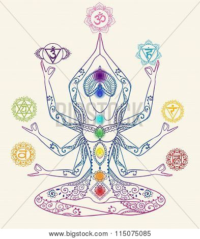 Beautiful card vector