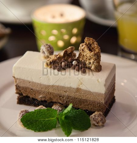 Cake Three Chocolate Mousse
