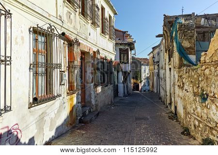 Street in old town of Xanthi, East Macedonia and Thrace