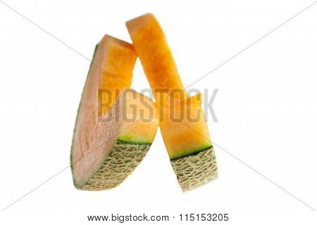 Freshly cut Melon