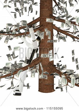 the robot costs under a monetary tree