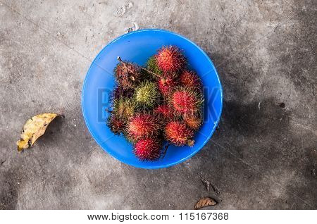 A Bowl Of Rambutan