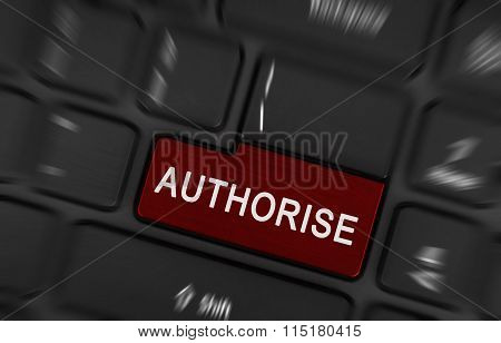 Laptop Button - Authorise