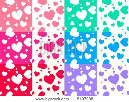 Colorful Heart Pattern