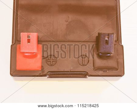 12V Battery Vintage