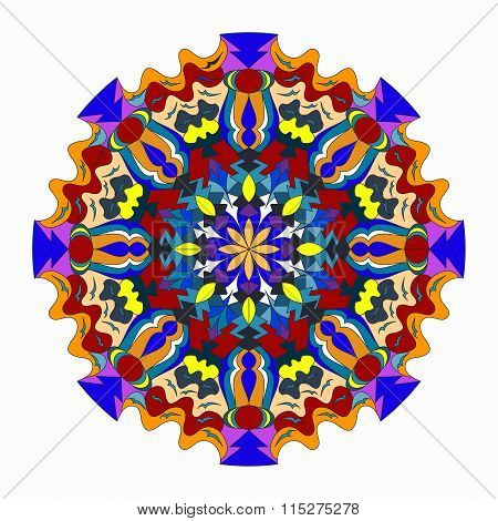 Mandala. Vintage Elements. Vector Illustration