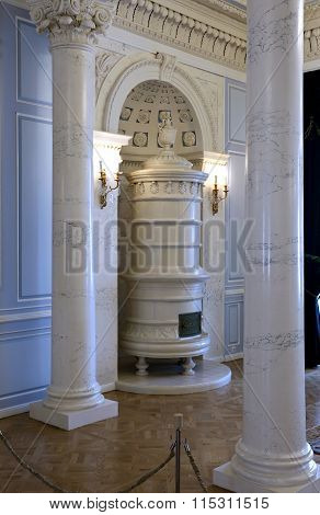 Interior Of Nyasvizh Castle