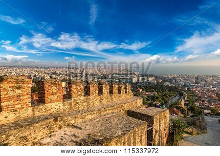 Trigonion Tower In Thessaloniki
