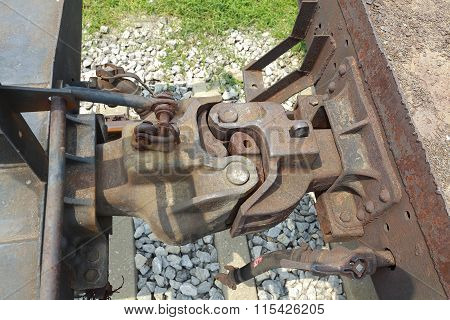 Train Car Hook Coupler
