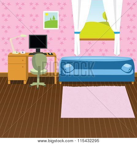 Cartoon Interior Background