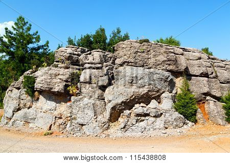 Asia Turkey Selge  Ruins And Nature