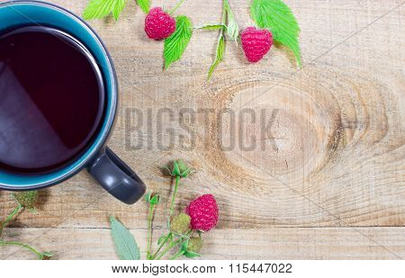 Tea Raspberry - Closeup.