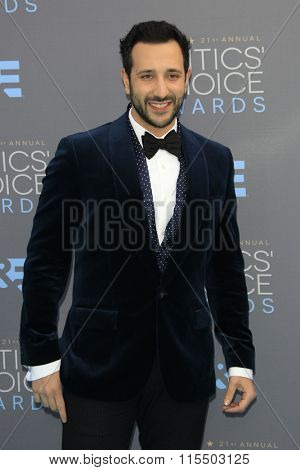 LOS ANGELES - JAN 17:  Desmin Borges at the 21st Annual Critics Choice Awards at the Barker Hanger on January 17, 2016 in Santa Monica, CA