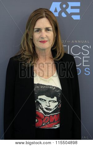 LOS ANGELES - JAN 17:  Finola Dwyer at the 21st Annual Critics Choice Awards at the Barker Hanger on January 17, 2016 in Santa Monica, CA