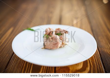 piece of cod liver