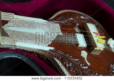 Sitar, A String Traditional Indian Musical Instrument