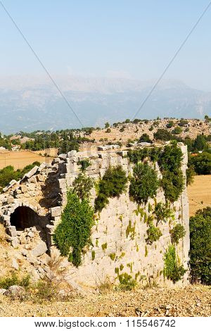 Ruins     From The Hill In Asia  Architecture And