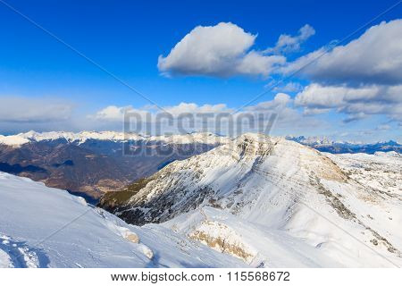 Mountain Winter Panorama, Italy