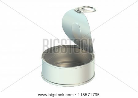 Empty Opened Tin Can
