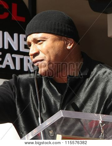 LOS ANGELES - JAN 21:  LL Cool J at the LL Cool J Hollywood Walk of Fame Ceremony at the Hollywood and Highland on January 21, 2016 in Los Angeles, CA