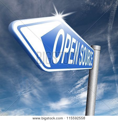 open source program software program or economy freeware internet data computer sharing