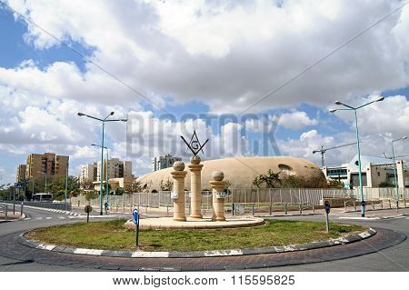 Circle Of Masons In Beer Sheva