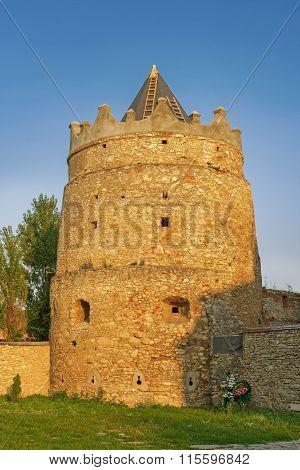The tower of the caste in Letychiv Ukraine