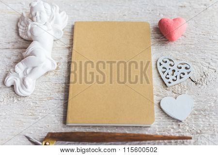 Cute and stylish brending mockup photo