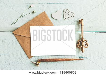 Cute and stylish brending mockup photo