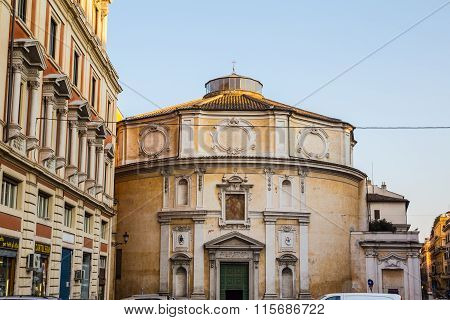 San Bernardo Alle Terme Abbatial Church In Rome