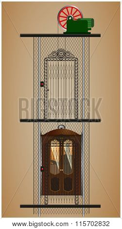 old lift in the context of