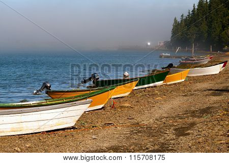 Dories At Dark Harbour