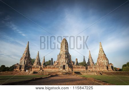 Wat Chaiwatthanaram Buddhist Temple, Ayutthaya, Thailand