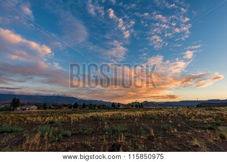 Skyscape In The Morning