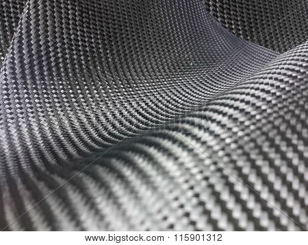 Carbon fiber composite material background