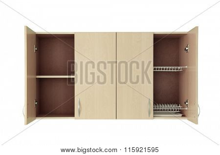 Cupboard isolated on white
