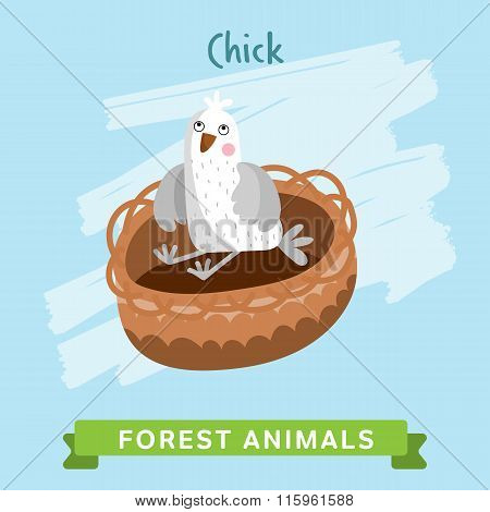 Chik Vector, forest animals.