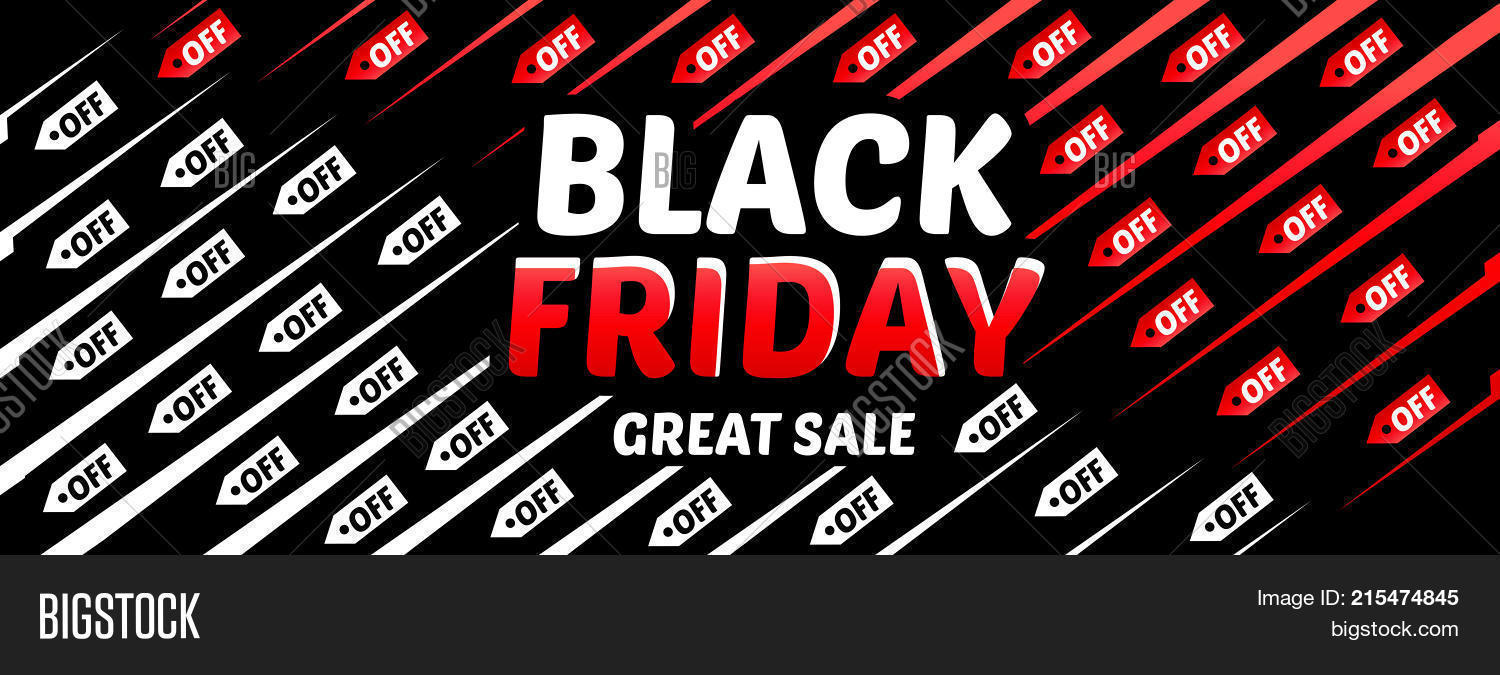 black friday social vector