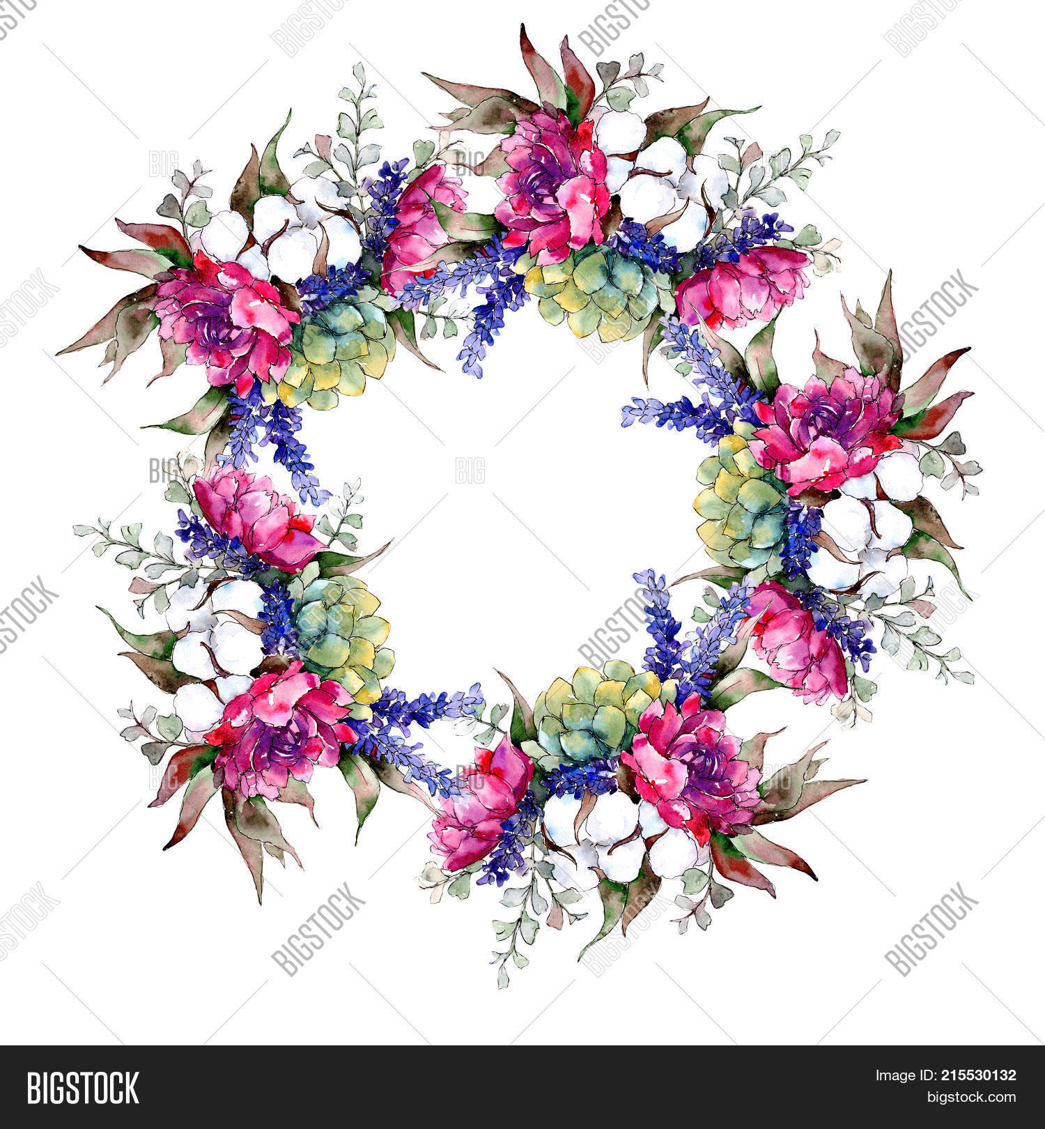 Bouquet Flower Wreath Image & Photo (Free Trial) | Bigstock