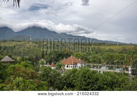 Ujung Water Palace- palace complex in Karangasem Bali Indonesia.