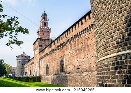 Sforza Castle (Italian: Castello Sforzesco) : one of the main symbols of Milan and its history.
