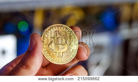 miner bitcoin cryptocurrency farm mining virtual money
