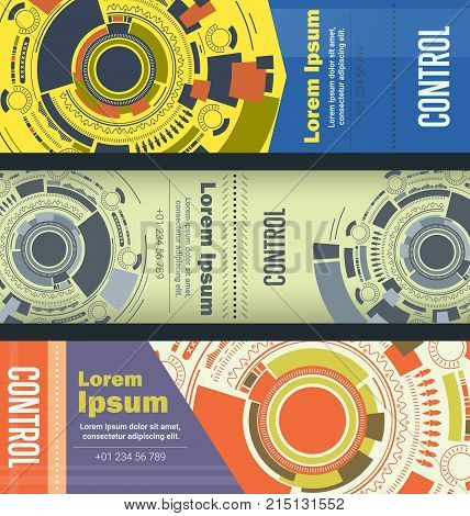 Abstract design for flyers with geometric shapes. Vector design layout for business presentations flyers posters motion designe. Cover design.